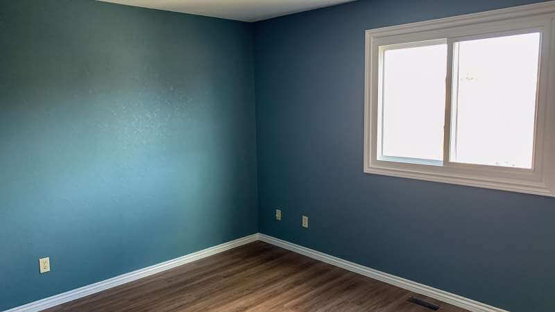 Interior Bedroom Painting - Color: Sherwin Williams 7617 Mediterranean